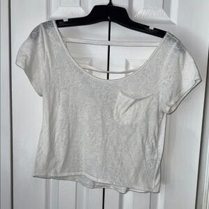 5 for $25. Abercrombie & Fitch White Crop Top. Bundle to save